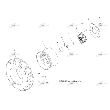 WHEEL, FRONT