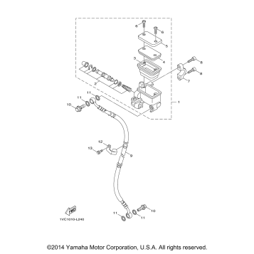 FRONT MASTER CYLINDER