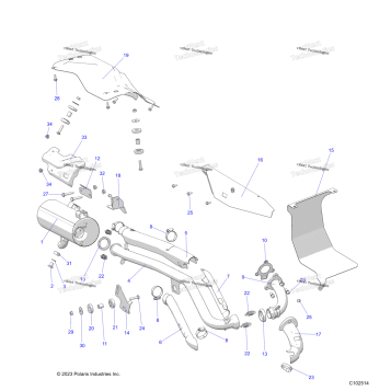 ENGINE, EXHAUST