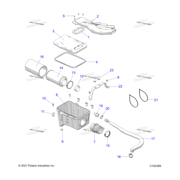 ENGINE, AIR INTAKE SYSTEM