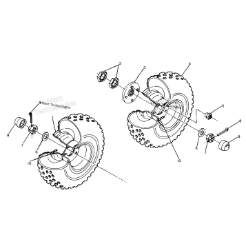MIDDLE WHEEL ASSEMBLY
