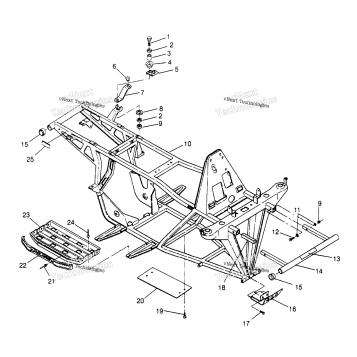 FRAME ASSEMBLY TRAIL BLAZER