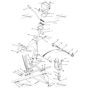 STEERING ASSEMBLY UPDATED 5/90