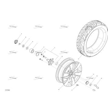 DRIVE SYSTEM, FRONT - EXCEPT PACKAGE LTD