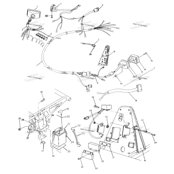 WIRING HARNESS 250 4X4