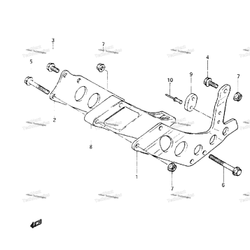 REAR FENDER #3