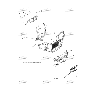 BODY, FRONT BUMPER & MOUNTING