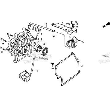 CRANKCASE COVER (2) #2