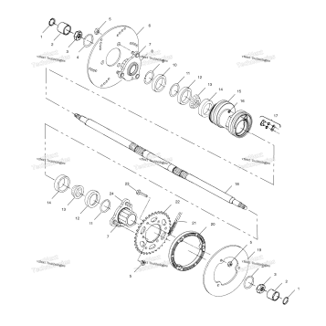 REAR HOUSING