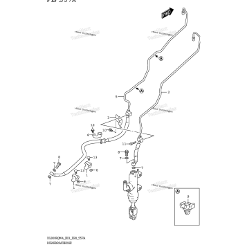 REAR BRAKE HOSE