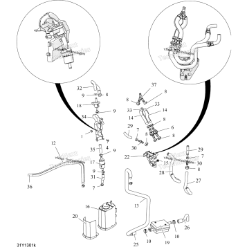 EVAP SYSTEM - CARB (HEAT MANAGEMENT KIT)