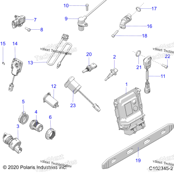 ELECTRICAL, SWITCHES, SENSORS, ECU & CONTROL MODULES