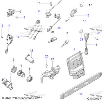ELECTRICAL, SWITCHES, SENSORS, ECU & CONTROL MODULES