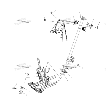 STEERING POST /AB
