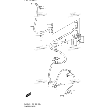 FRONT BRAKE HOSE