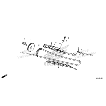CAM CHAIN + TENSIONER