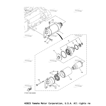 STARTING MOTOR