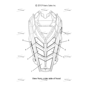 BODY, HOOD FOAM/FIBER