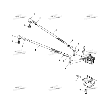 GEARCASE SELECTOR MOUNTING A01CL50AA