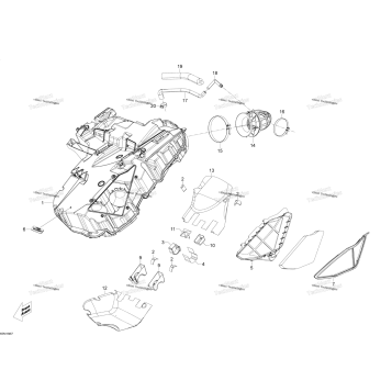 AIR INTAKE - 1200 4-TEC
