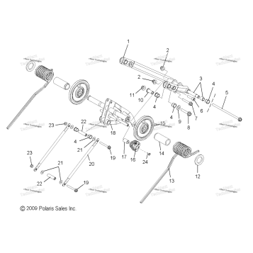SUSPENSION, REAR TORQUE ARM ALL OPTIONS
