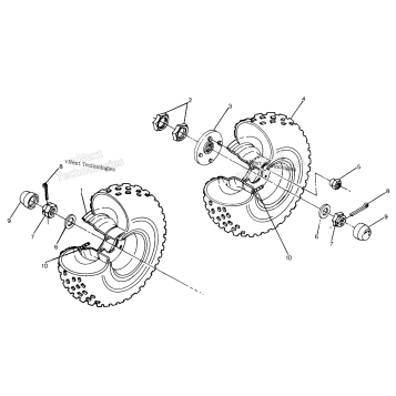 MIDDLE WHEEL ASSEMBLY
