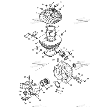 CRANKCASE & CYLINDER