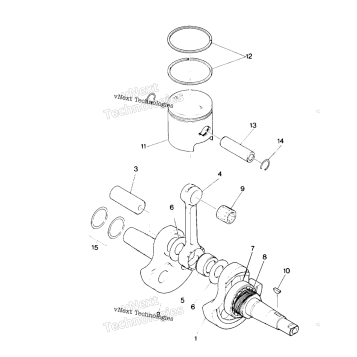 CRANKSHAFT & PISTON ASSEMBLY