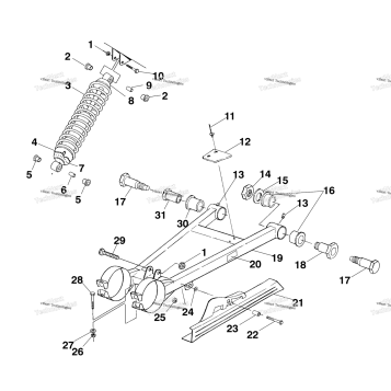 SWING ARM/SHOCK MOUNTING