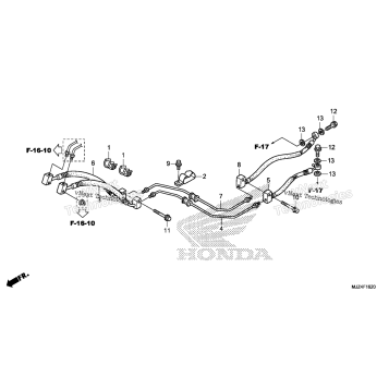 REAR BRAKE HOSE