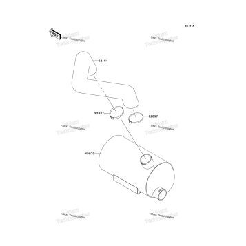 WATER MUFFLER (JT750-B2/B3)