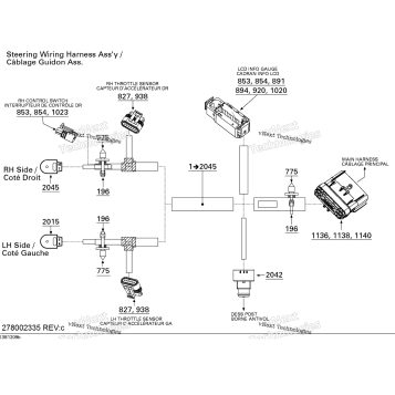 ELECTRICAL HARNESS , STEERING