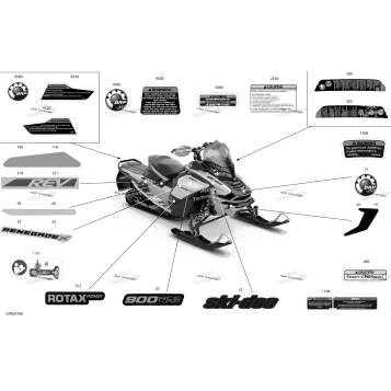 BODY - DECALS - X