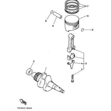 CRANKSHAFT - PISTON