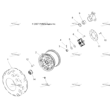 WHEELS, REAR