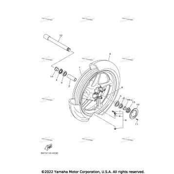 FRONT WHEEL