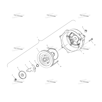 RECOIL STARTER S02NP5CSA/SB