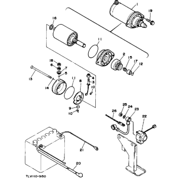 STARTING MOTOR