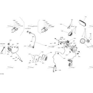 ELECTRICAL CONSOLE - RADIO & SWITCH