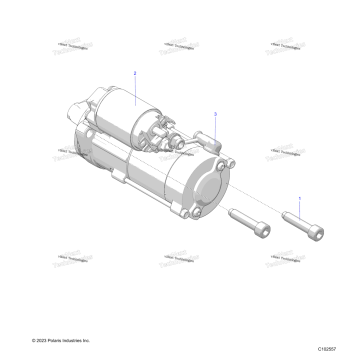 ENGINE, STARTING SYSTEM