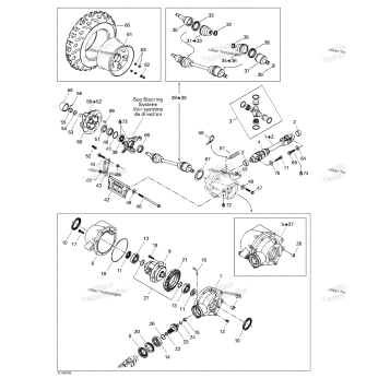 DRIVE SYSTEM, FRONT