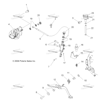 BRAKES, REAR BRAKE