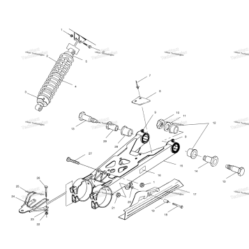 SWING ARM/SHOCK MOUNTING