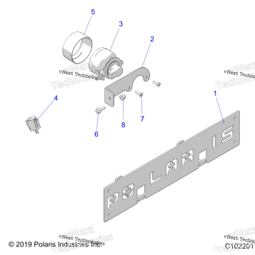 ELECTRICAL, FOG LAMP & FRONT LICENSE BRACKET A21SGS95FK