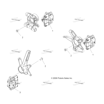 BRAKE CALIPER MOUNTING