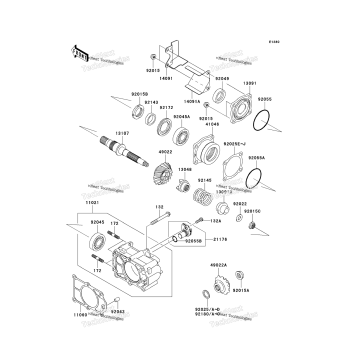 BEVEL GEAR CASE