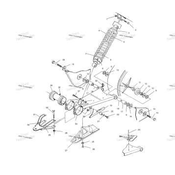 SWING ARM/SHOCK MOUNTING