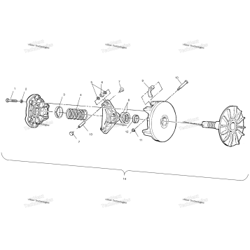 DRIVE CLUTCH A02CH42AA