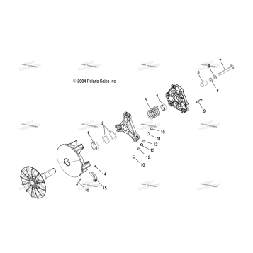 CLUTCH, DRIVE A07MH76AX/AY/AZ