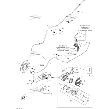 HYDRAULIC BRAKE, REAR